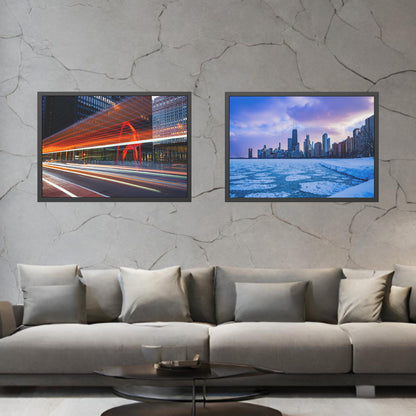 Flamingo Streaks – Unframed Matte Photography Print