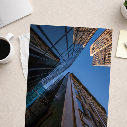 Framed by the Sky – Modern City Photography Print