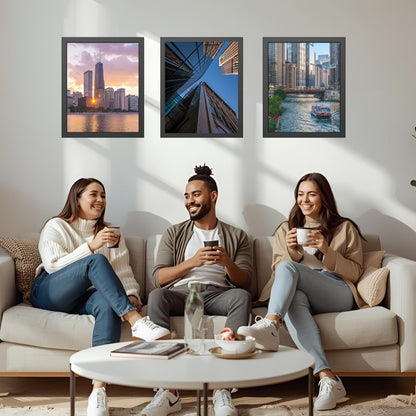 Framed by the Sky – Modern City Photography Print