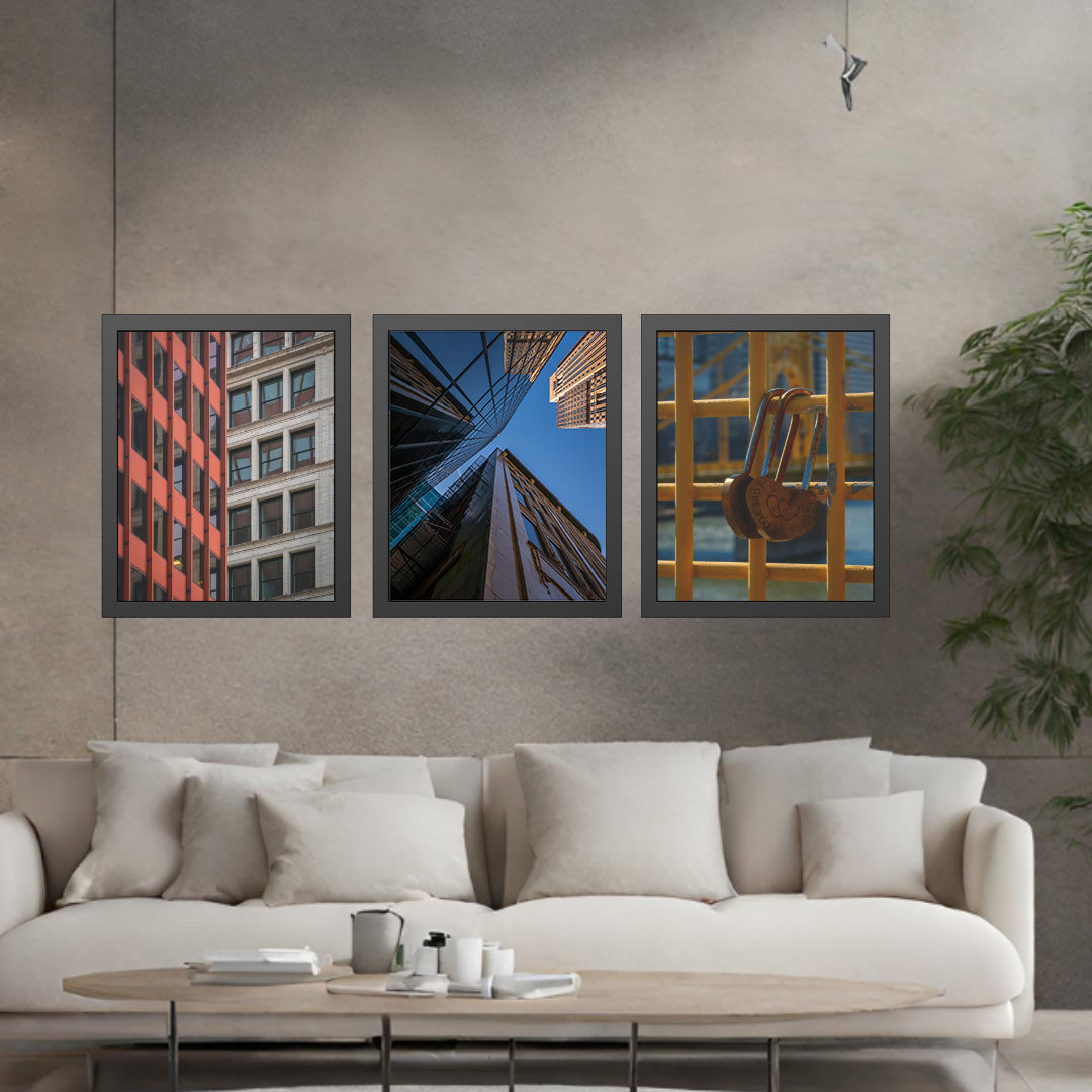 Framed by the Sky – Modern City Photography Print