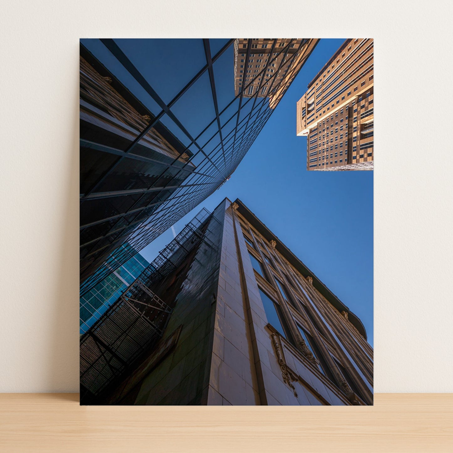 Framed by the Sky – Modern City Photography Print