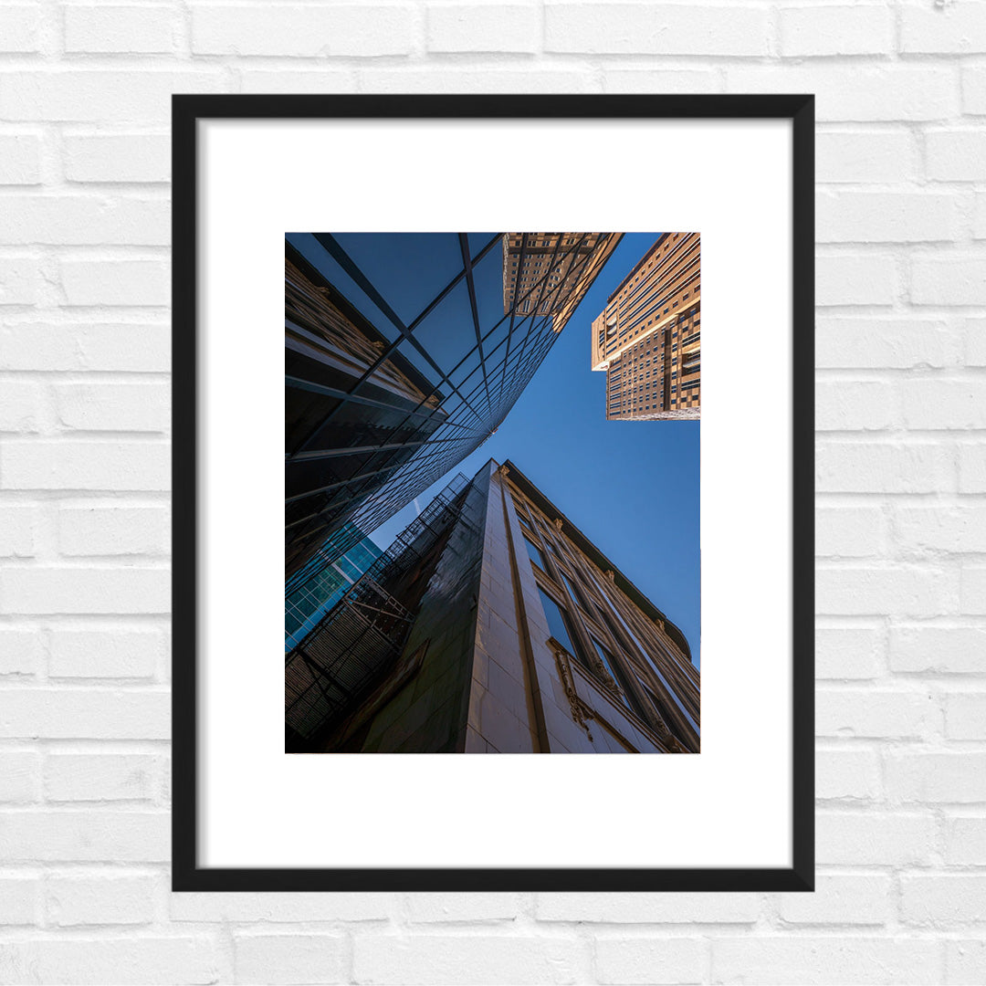 Framed by the Sky – Modern City Photography Print