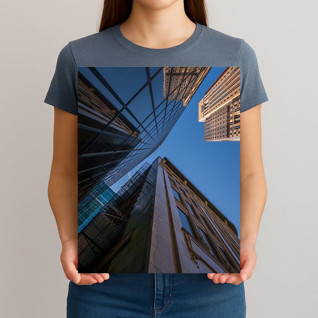 Framed by the Sky – Modern City Photography Print