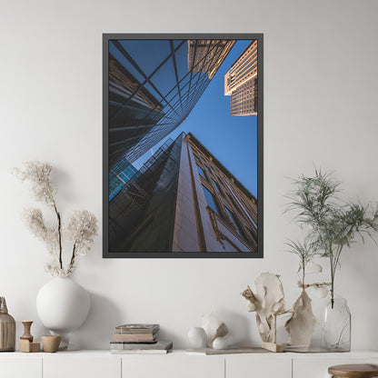 Framed by the Sky – Modern City Photography Print