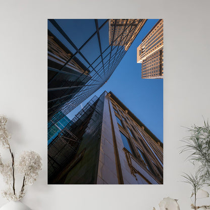Framed by the Sky – Modern City Photography Print