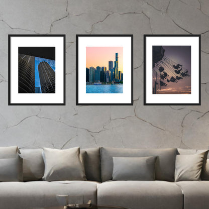 Iconic Corncob building – Unframed Semi-Gloss Photography Print