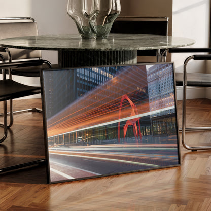 Flamingo Streaks – Unframed Matte Photography Print
