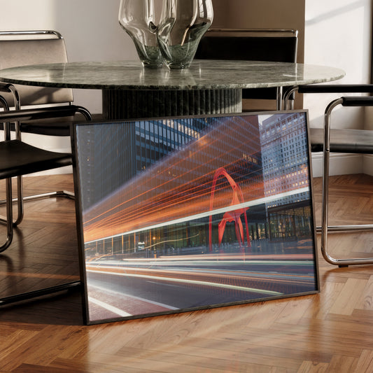 Flamingo Streaks – Unframed Matte Photography Print