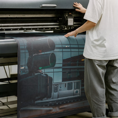 It Just Worked — Chicago L Train Street Photography Print