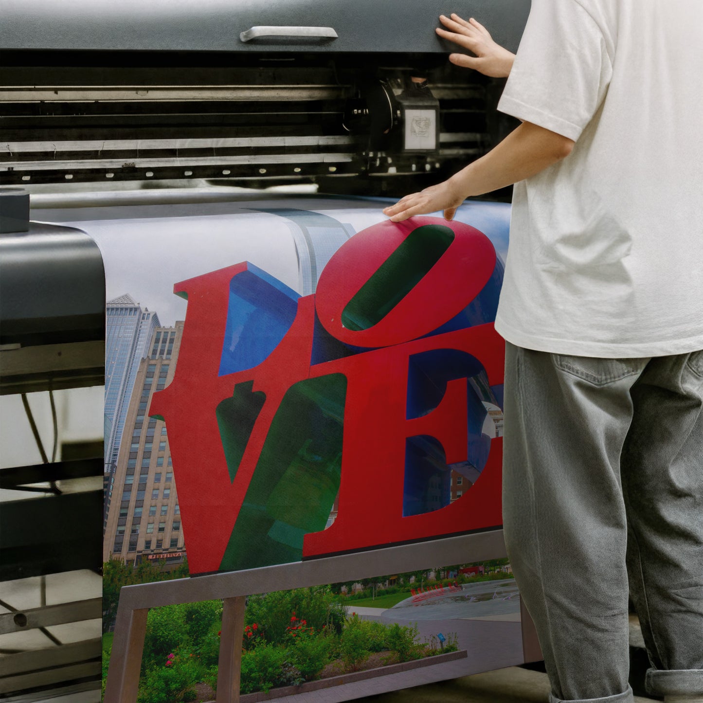 LOVE - The portrait