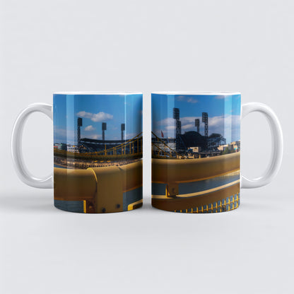 Coffee at PNC Park – Pittsburgh Skyline in Your Hands