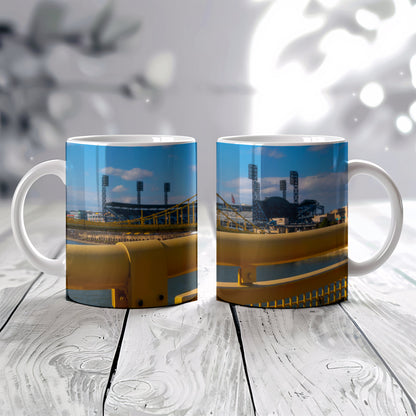 Coffee at PNC Park – Pittsburgh Skyline in Your Hands