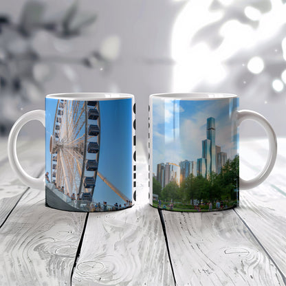 Capture the Spirit of Chicago – Navy Pier and the Chicago skyline