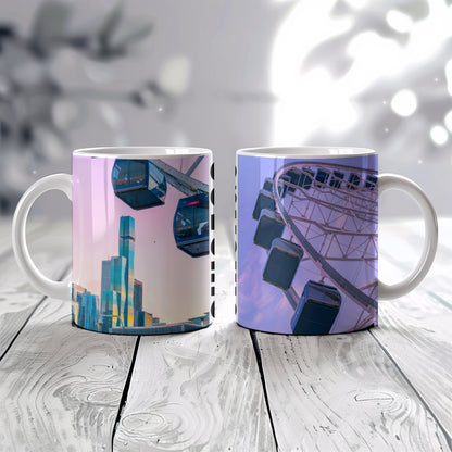 Morning Break at Navy Pier – Coffee With a Chicago Breeze