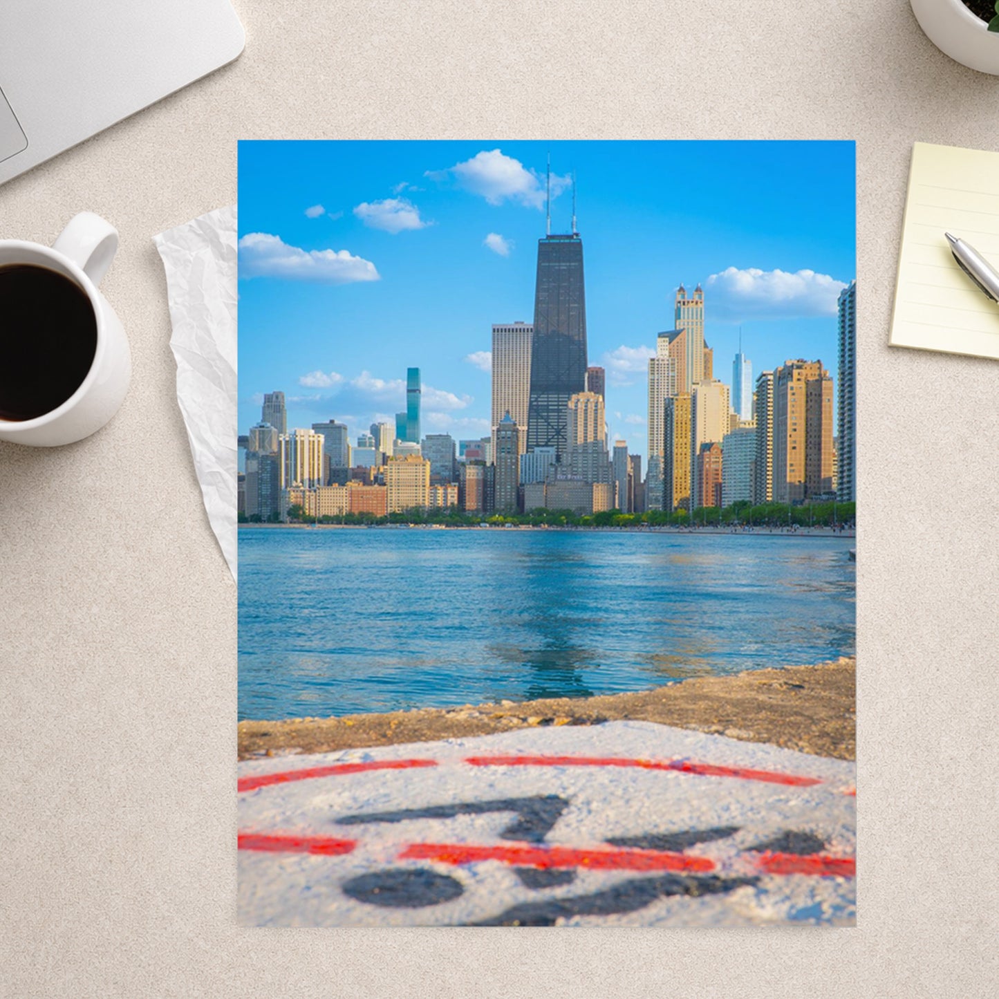 NO DIVING – Unframed Matte Photography Print