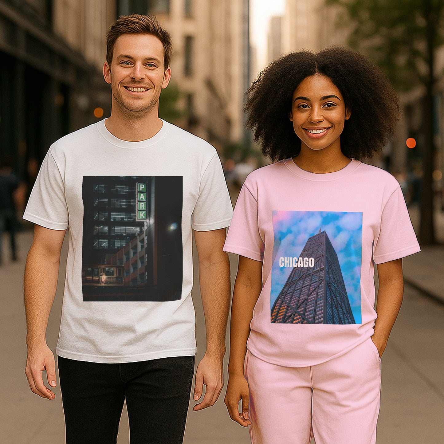 The Tee I End Up Wearing Everywhere (Neon Silence)