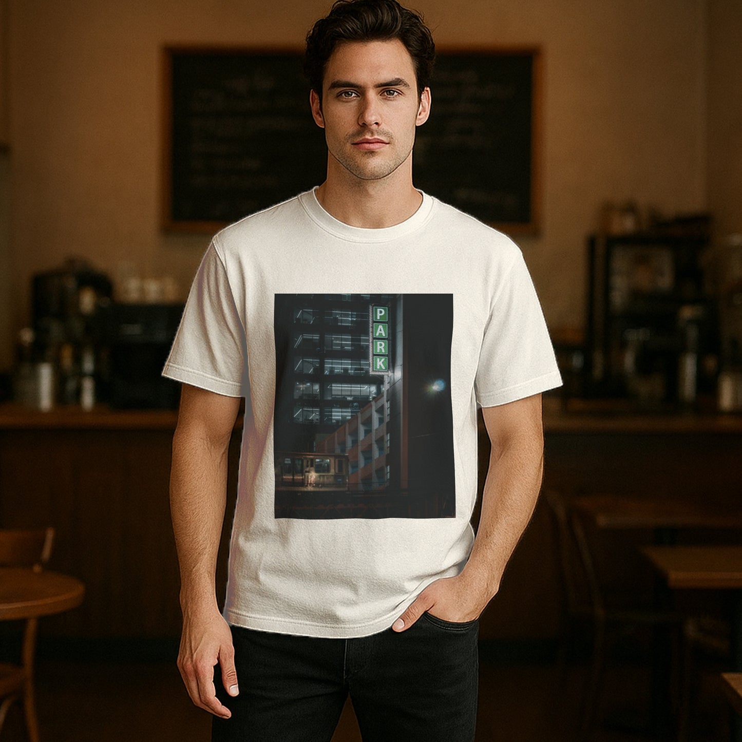 The Tee I End Up Wearing Everywhere (Neon Silence)