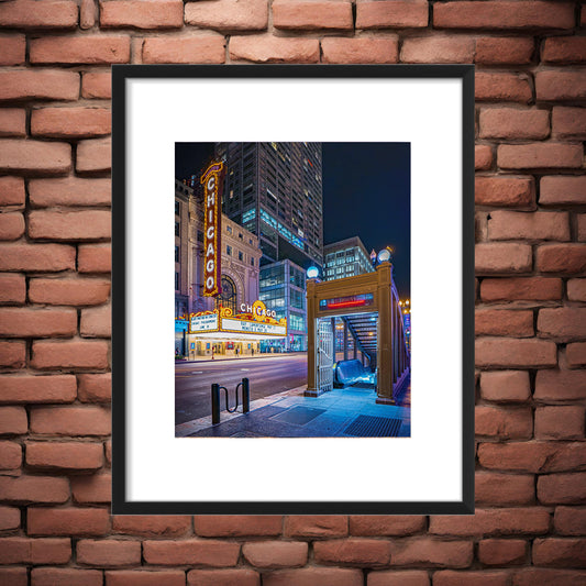 A Neon Vibe – Unframed Matte Photography Print