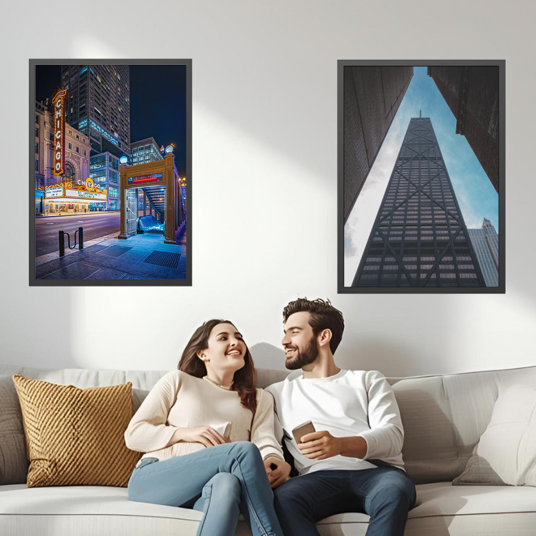 A Neon Vibe – Unframed Matte Photography Print