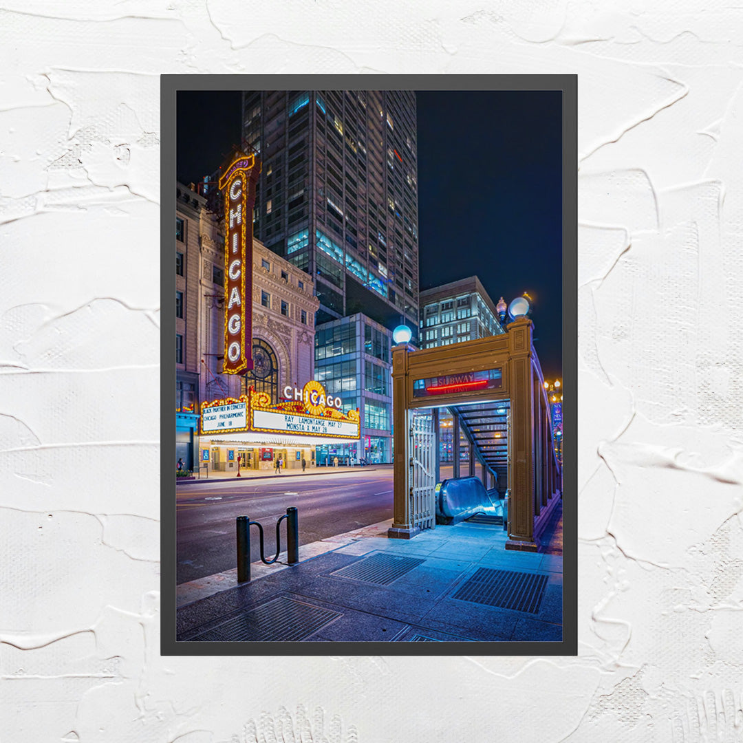 A Neon Vibe – Unframed Matte Photography Print