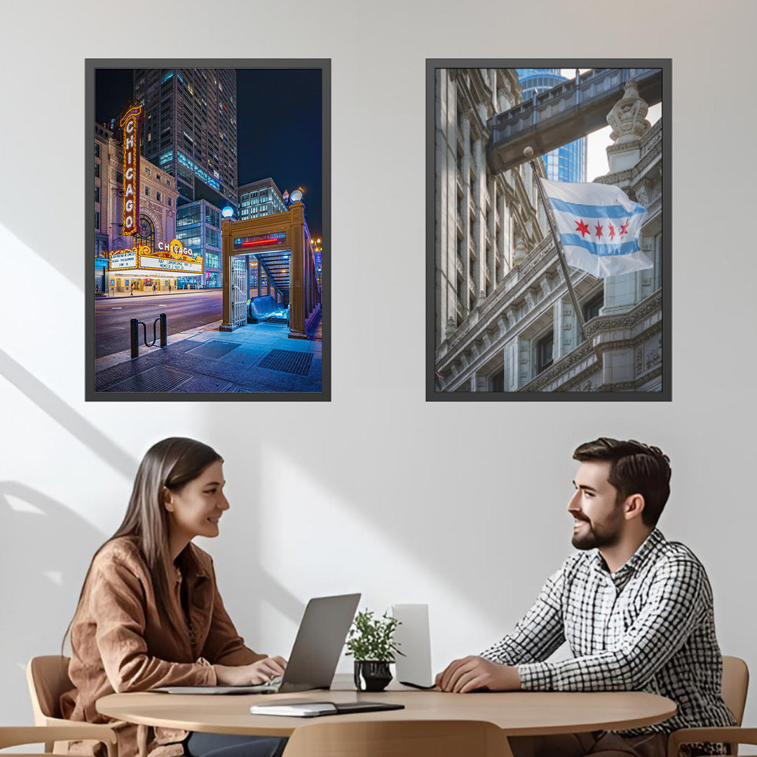 A Neon Vibe – Unframed Matte Photography Print