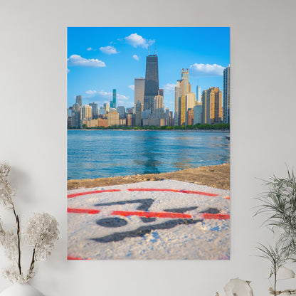 NO DIVING on Lakeshore – Unframed Matte Photography Print