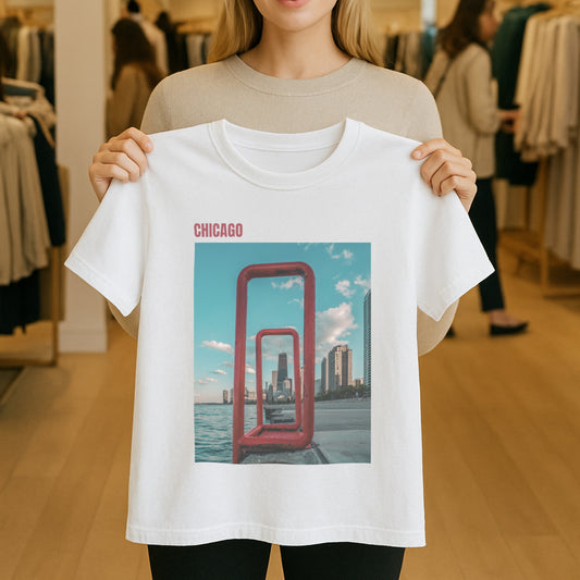 Rise Above – Chicago’s Hancock Tower, Now Wearable Fashion