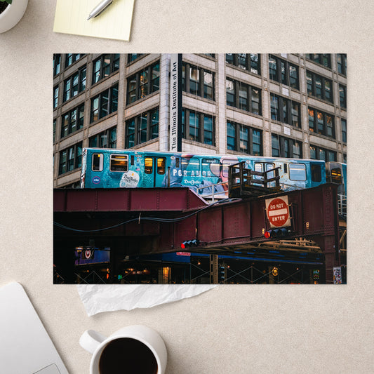 Por Amor – Chicago Transit Art Print
