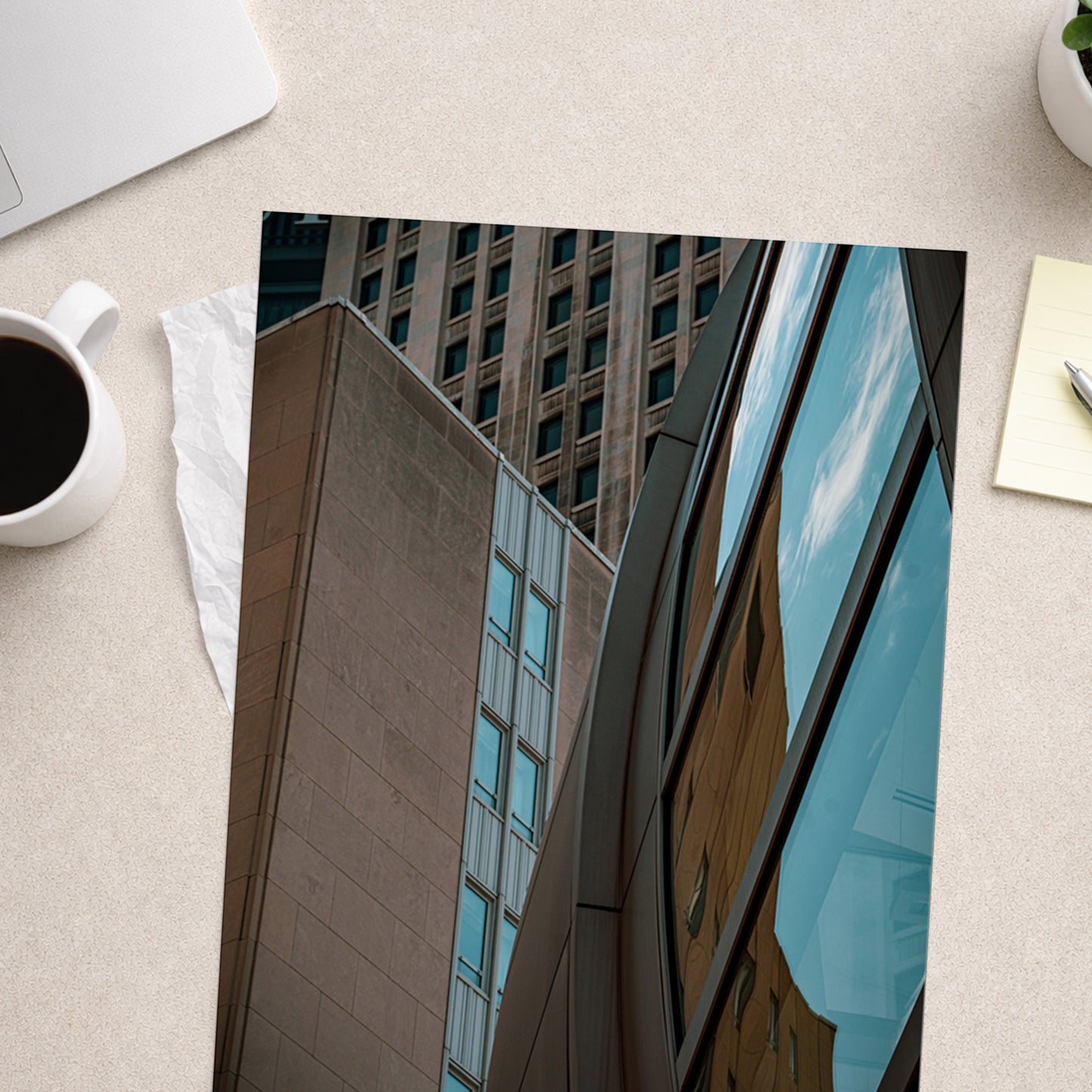 Reflections of a City  – Unframed Semi-Gloss Photography Print