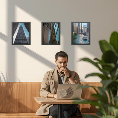 Reflections of a City  – Unframed Semi-Gloss Photography Print