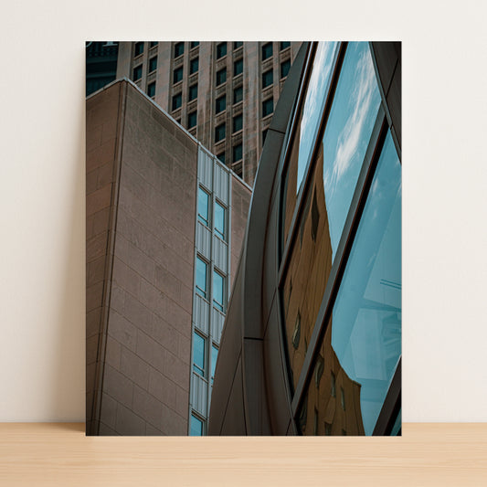 Reflections of a City  – Unframed Semi-Gloss Photography Print