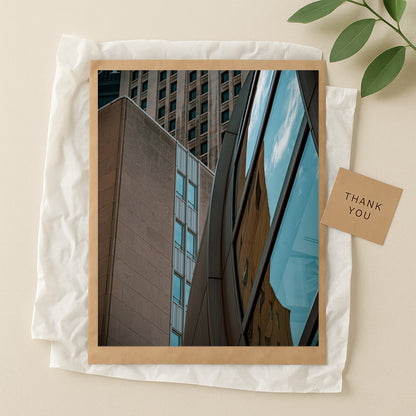 Reflections of a City  – Unframed Semi-Gloss Photography Print