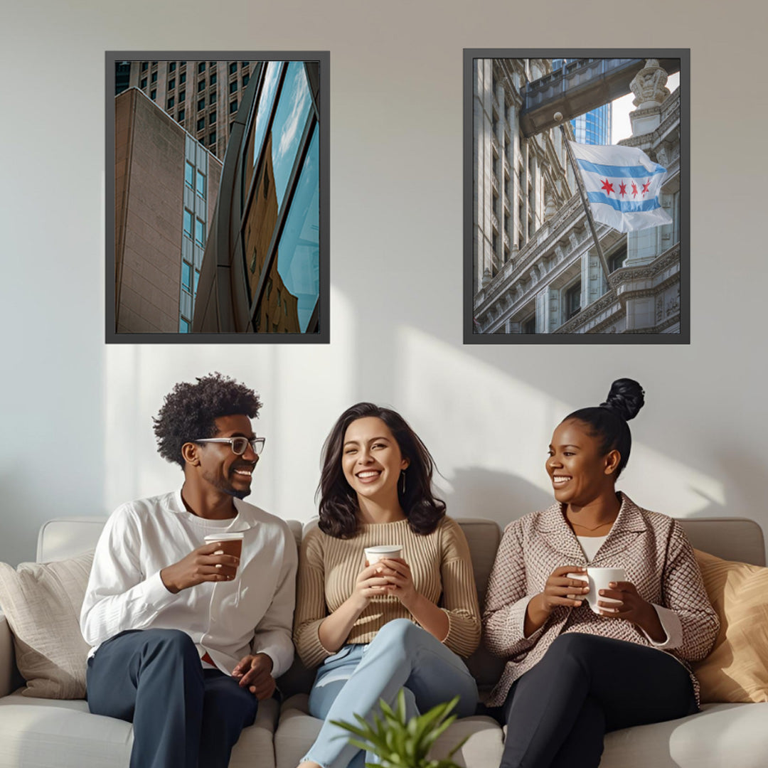 Reflections of a City  – Unframed Semi-Gloss Photography Print