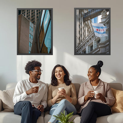 Reflections of a City  – Unframed Semi-Gloss Photography Print