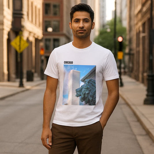 Downtown Glow – Chicago’s Skyline Meets Fashion