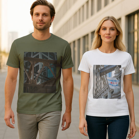 Ride the Pulse of the City – Chicago Energy, Worn Bold