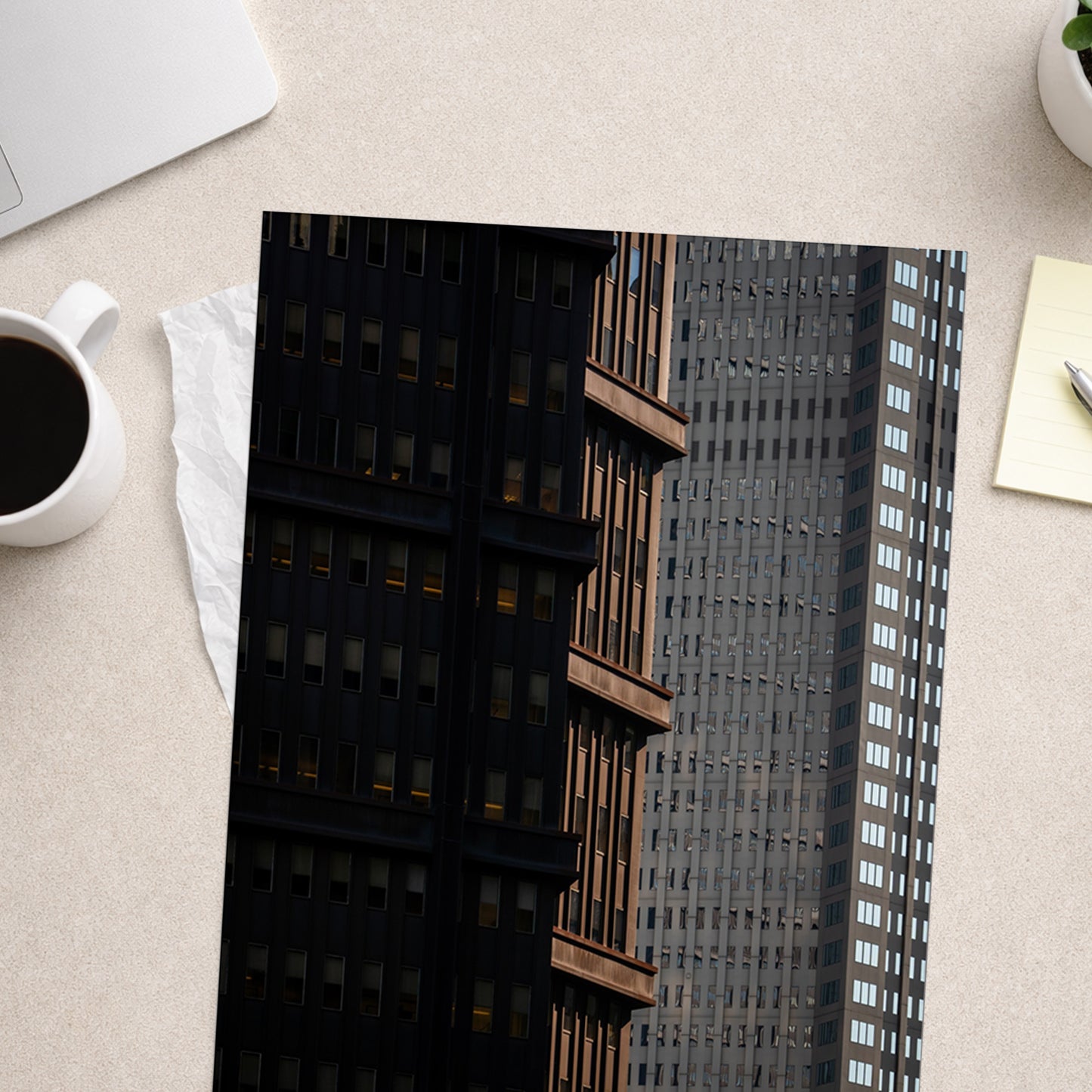 Shadows of a city – Unframed Semi-Gloss Photography Print