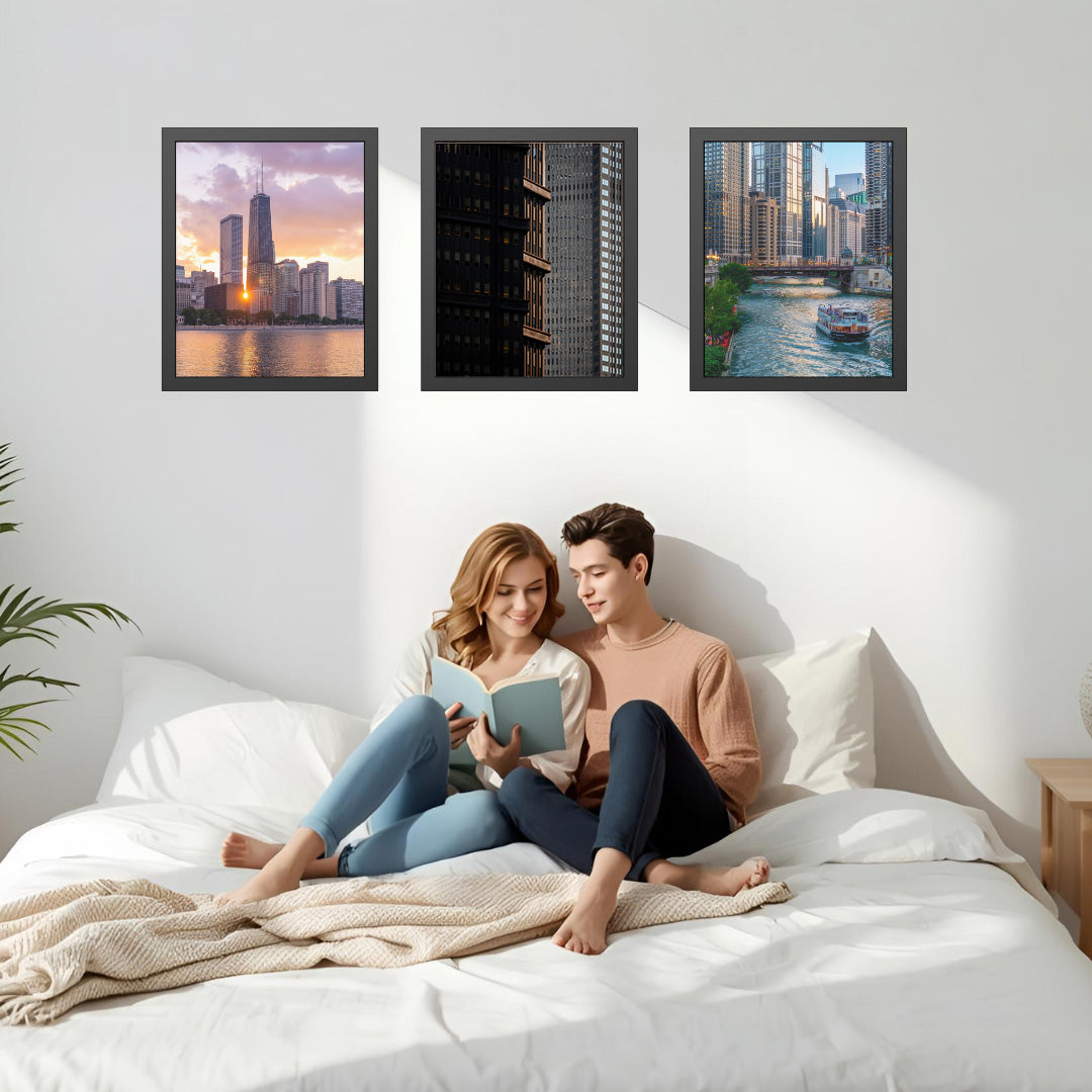 Shadows of a city – Unframed Semi-Gloss Photography Print