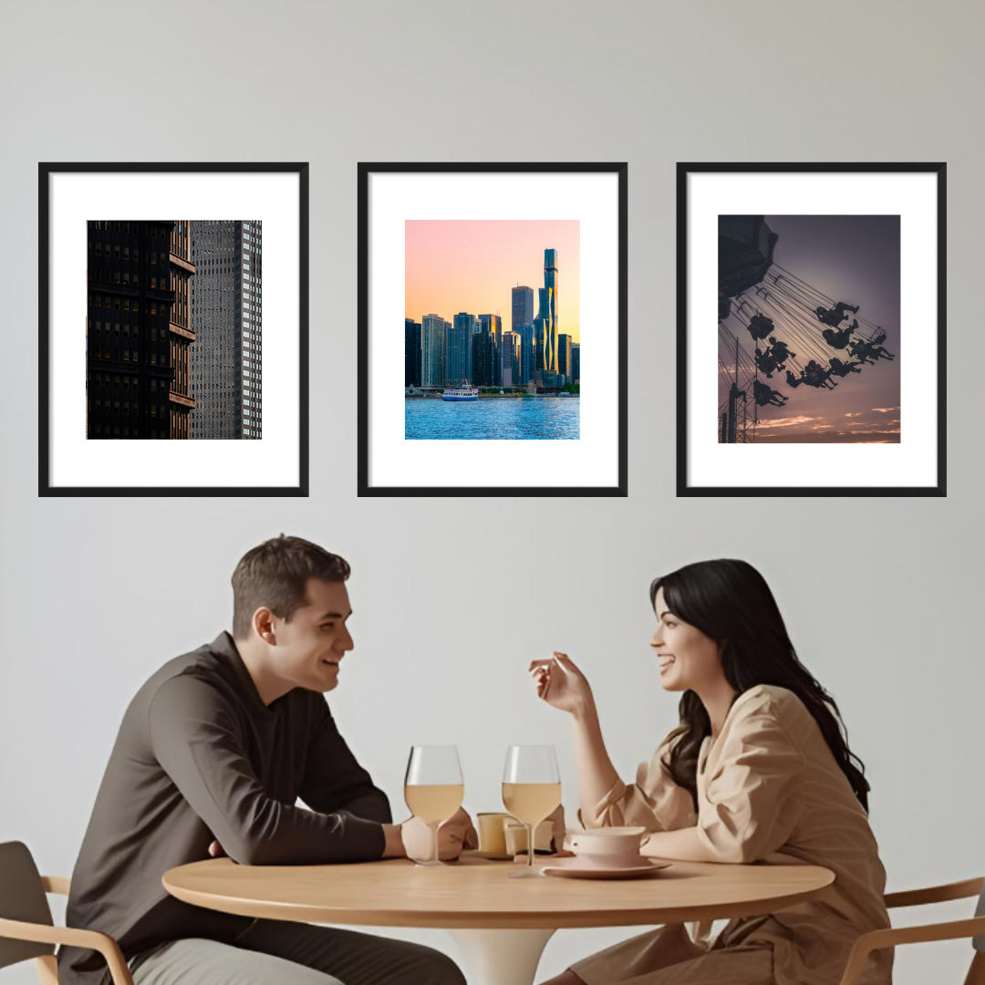 Shadows of a city – Unframed Semi-Gloss Photography Print