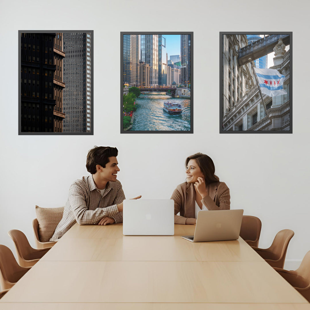 Shadows of a city – Unframed Semi-Gloss Photography Print