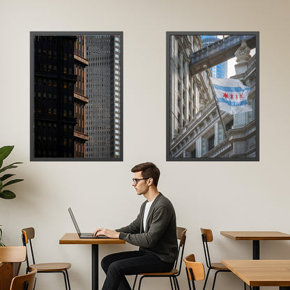 Shadows of a city – Unframed Semi-Gloss Photography Print