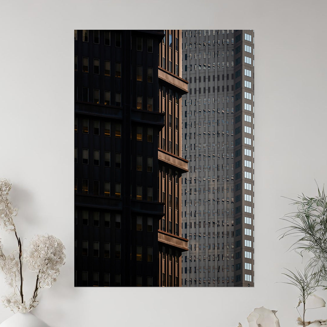 Shadows of a city – Unframed Semi-Gloss Photography Print