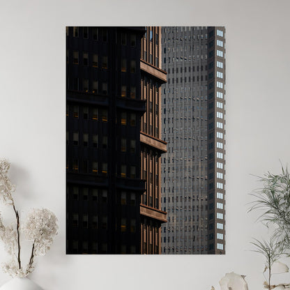 Shadows of a city – Unframed Semi-Gloss Photography Print