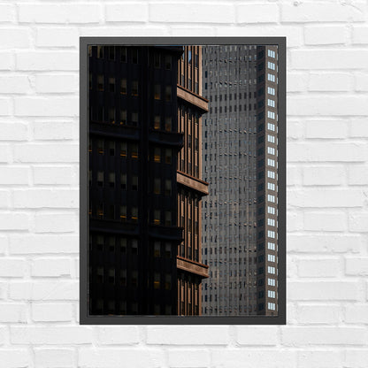 Shadows of a city – Unframed Semi-Gloss Photography Print