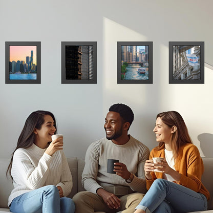 Shadows of a city – Unframed Semi-Gloss Photography Print