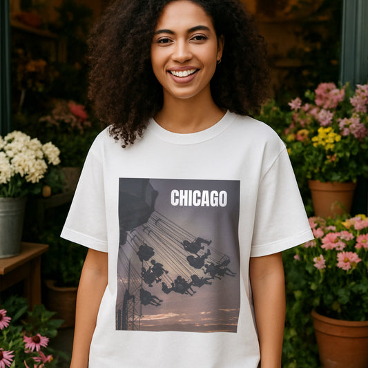 Soft Cotton, Strong City – Chicago’s Waterfront Legacy, Worn Bold
