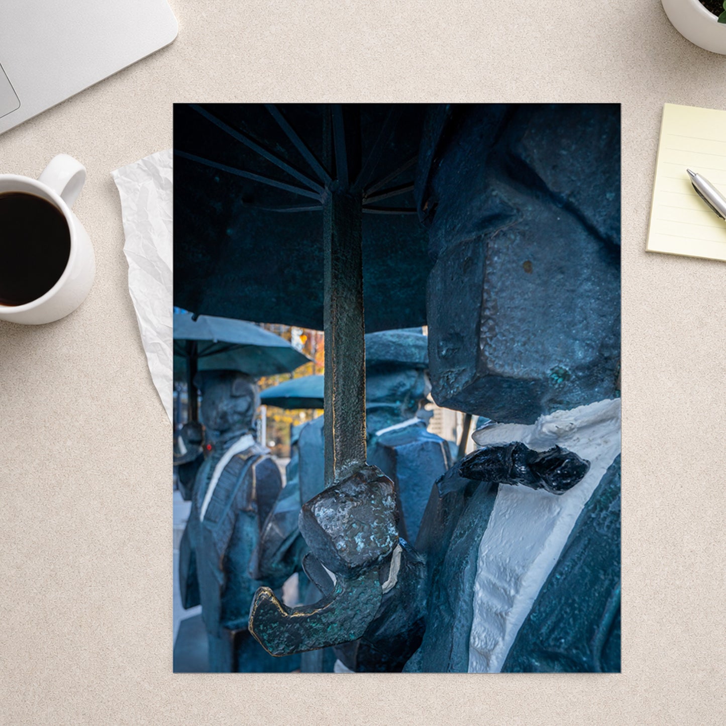 The Gentlemen, Under their cover – Unframed Semi-Gloss Photography Print