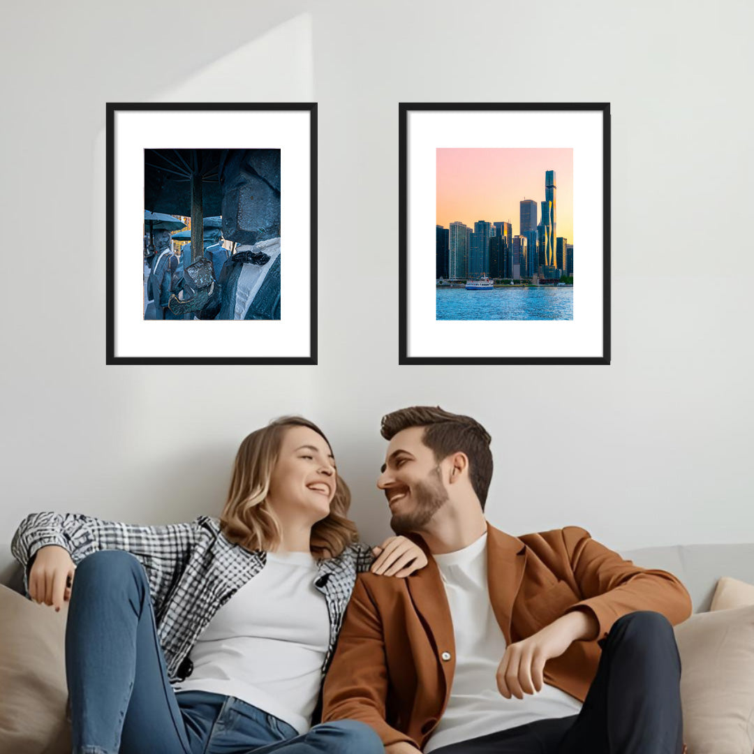 The Gentlemen, Under their cover – Unframed Semi-Gloss Photography Print