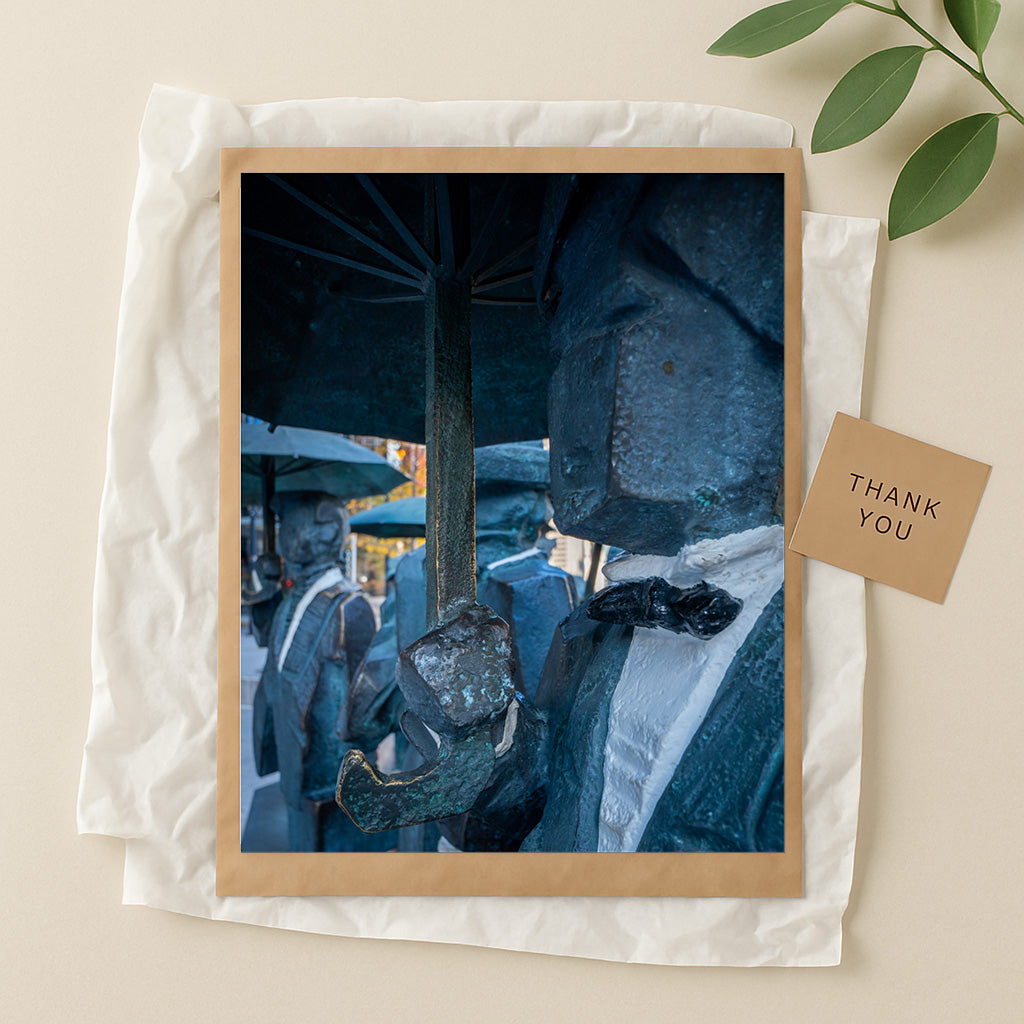 The Gentlemen, Under their cover – Unframed Semi-Gloss Photography Print