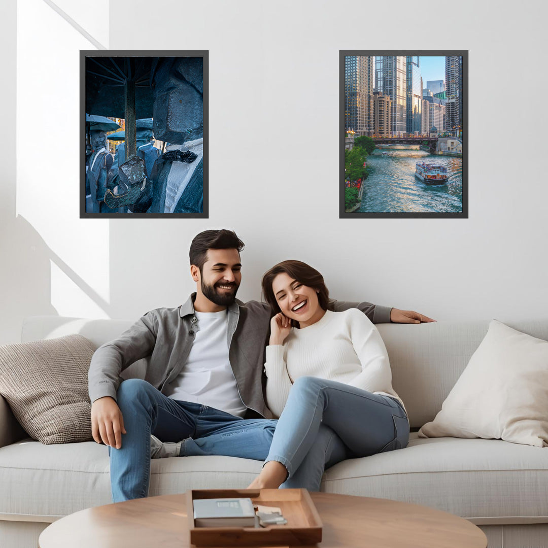 The Gentlemen, Under their cover – Unframed Semi-Gloss Photography Print